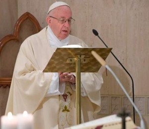 Não ser cristãos aguados que esquecem a alegria do testemunho, exorta o Papa